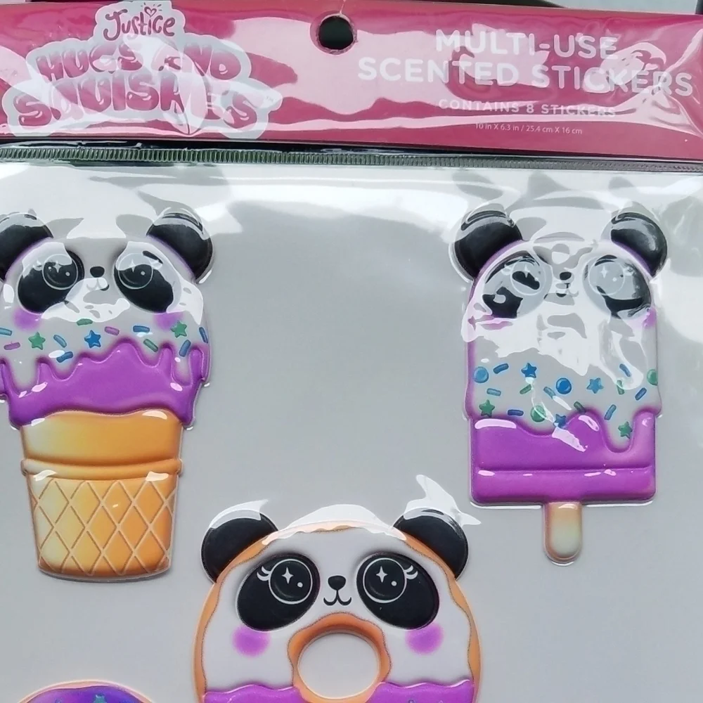Justice Hugs And Squishes Scented Stickers